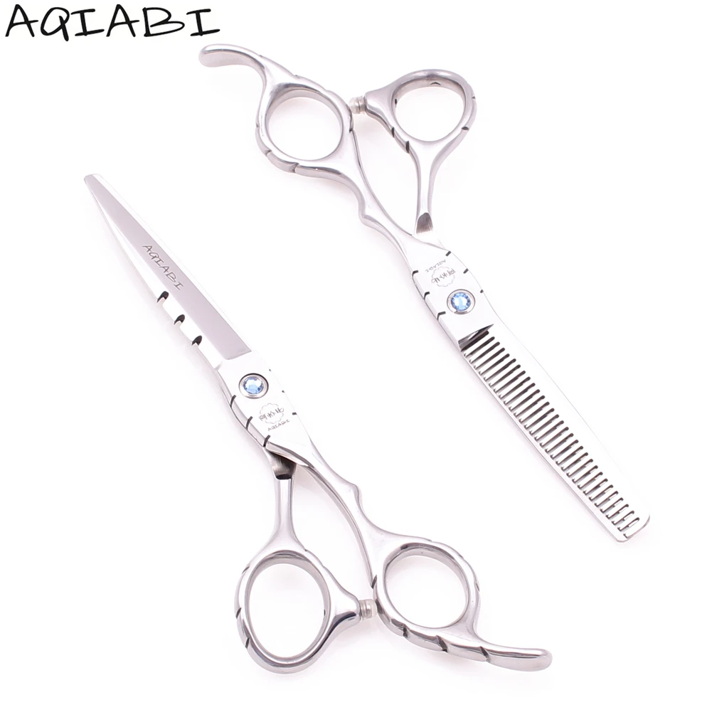 Professional Hair Scissors 5.5" AQIABI Shiny Stainless Cutting Scissors Thinning Shears Hairdressing Scissors Dropshipping A1010
Professional Hair Scissors 5.5" AQIABI Shiny Stainless Cutting Scissors Thinning Shears Hairdressing Scissors Dropshipping A1010