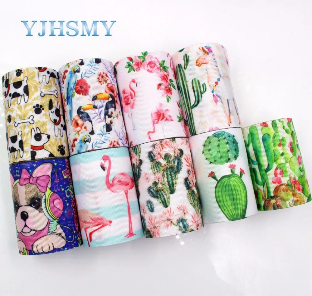 YJHSMY I-18428-16,10 yards, 75 mm Cartoon Printed grosgrain ribbons,DIY handmade Hair accessories Material wedding gift wrap
YJHSMY I-18428-16,10 yards, 75 mm Cartoon Printed grosgrain ribbons,DIY handmade Hair accessories Material wedding gift wrap