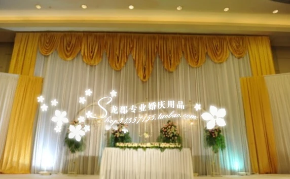 20ft*10ft white and gold wedding backdrop curtain with swag wedding drapes , wedding stage backdrop party decor
20ft*10ft white and gold wedding backdrop curtain with swag wedding drapes , wedding stage backdrop party decor