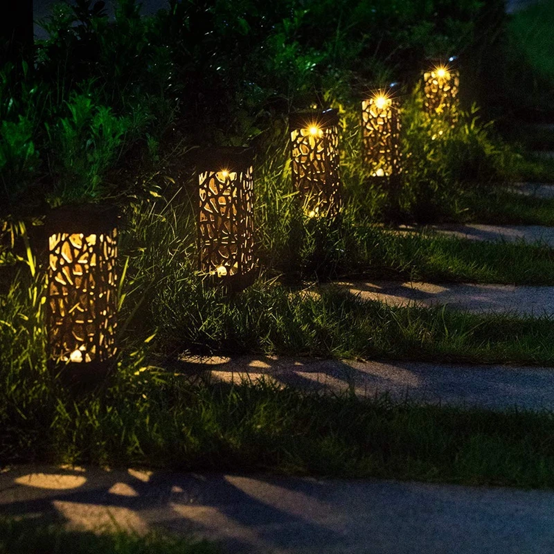 Led Solar Power Lighting Sensor Hollow Out Lawn Lamps Waterproof Pathway Outdoor Garden Landscape Light
Led Solar Power Lighting Sensor Hollow Out Lawn Lamps Waterproof Pathway Outdoor Garden Landscape Light