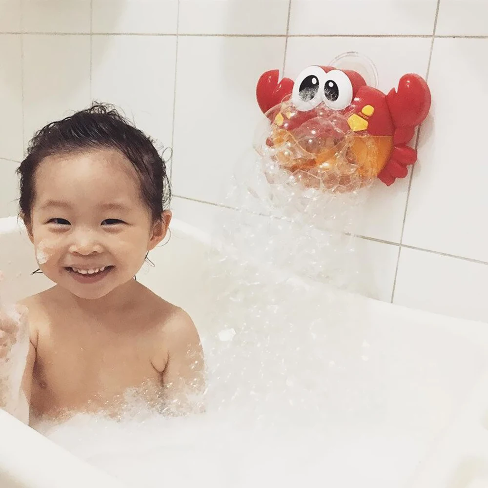 Baby Bath Toys Funny Bath Bubble Maker Bubble Crabs Pool Swimming Bathtub Soap Machine Toys For Children Kids New Arrival
Baby Bath Toys Funny Bath Bubble Maker Bubble Crabs Pool Swimming Bathtub Soap Machine Toys For Children Kids New Arrival