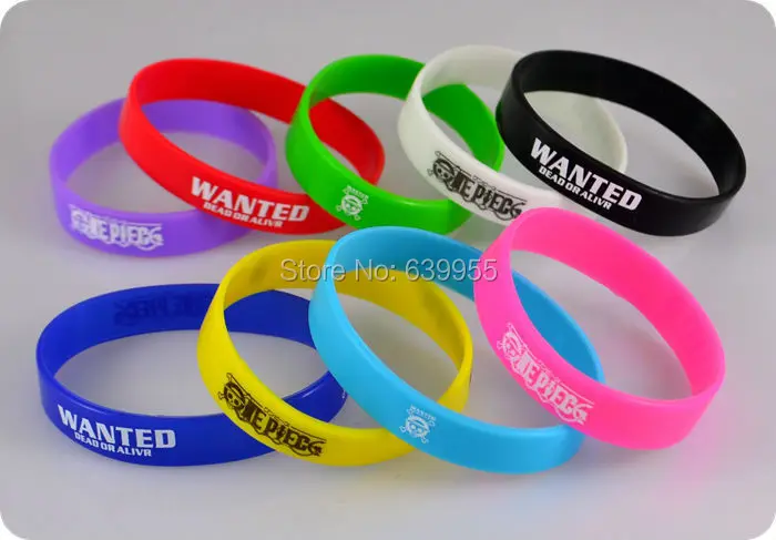HOT 10x OP ONE PIECE WANTED Mix colors silicone Bracelet bangle wristband anime jewelry men women cosplay costume accessories
HOT 10x OP ONE PIECE WANTED Mix colors silicone Bracelet bangle wristband anime jewelry men women cosplay costume accessories