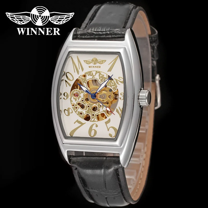 WRG8025M3S2 latest luxury Winner Automatic men skeleton watch silver color black leather strap free shipping with gift box
WRG8025M3S2 latest luxury Winner Automatic men skeleton watch silver color black leather strap free shipping with gift box