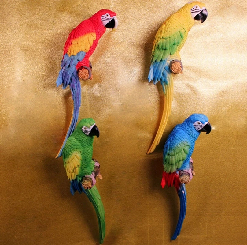 Creative Simulation Parrot Resin Crafts Gifts Home Decoration Charm Old House Wall Decoration
Creative Simulation Parrot Resin Crafts Gifts Home Decoration Charm Old House Wall Decoration
