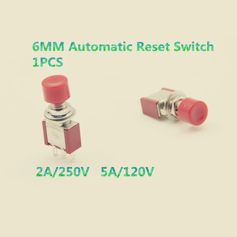 1pcs/lot YT603 6MM Automatic Reset Switch Toggle Switch Free Shipping 2A/250V 5A/120V 3 Pin Small circular point start
1pcs/lot YT603 6MM Automatic Reset Switch Toggle Switch Free Shipping 2A/250V 5A/120V 3 Pin Small circular point start