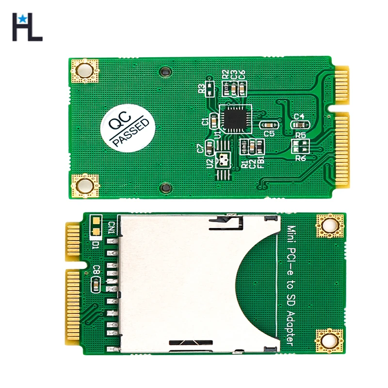 Конверсионная мини карта pci e SD SDXC адаптер mPCIe в SDHC поддержка 32GSD качестве решения
