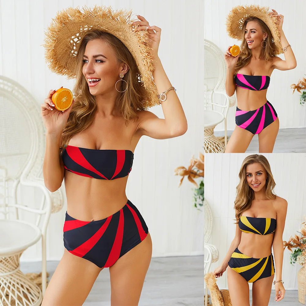 Sexy Off Shoulder Bathing Suit Strapless Bikini Femme Summer Beach Swimming Suit for Women Swimwear 2 Piece Swimsuit Women
Sexy Off Shoulder Bathing Suit Strapless Bikini Femme Summer Beach Swimming Suit for Women Swimwear 2 Piece Swimsuit Women