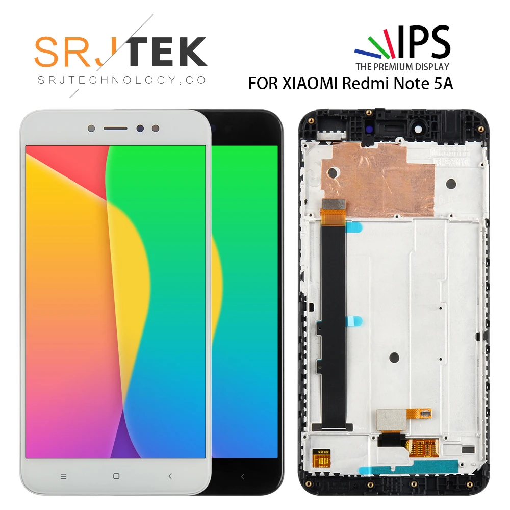 ЖК-дисплей 5,5 ''для Xiaomi Redmi Note 5a с сенсорным экраном и дигитайзером с рамкой для Xiaomi Redmi Note 5A Prime LCD Y1 / Y1 Lite
ЖК-дисплей 5,5 ''для Xiaomi Redmi Note 5a с сенсорным экраном и дигитайзером с рамкой для Xiaomi Redmi Note 5A Prime LCD Y1 / Y1 Lite