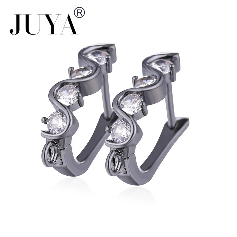 DIY Women Dangle Earrings Accessories High Quality Copper Zircon Earring Findings Components For Handmade Jewelry
DIY Women Dangle Earrings Accessories High Quality Copper Zircon Earring Findings Components For Handmade Jewelry