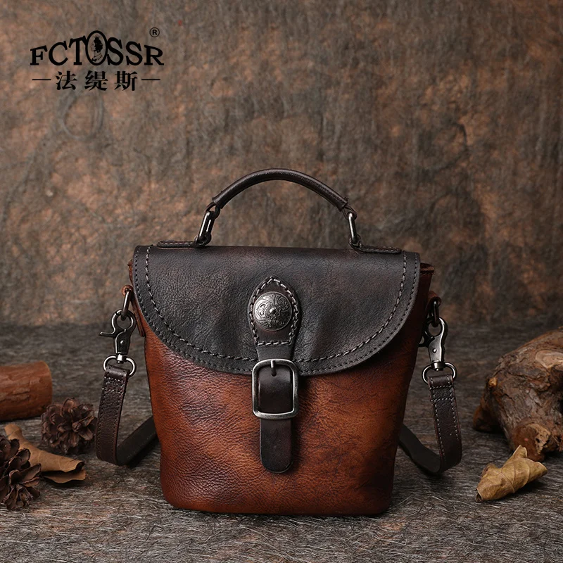 2019 New Retro Women Bag Bucket Bag Original Handmade Personality Cow Leather Shoulder Messenger Bag Lightweight Female Handbag
2019 New Retro Women Bag Bucket Bag Original Handmade Personality Cow Leather Shoulder Messenger Bag Lightweight Female Handbag