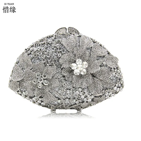 XIYUAN BRAND New Fashion Women's Bridal Shoulder Clutch Bag Bling Rhinestone Chain Evening Handbag Purse for Valentine's Day
XIYUAN BRAND New Fashion Women's Bridal Shoulder Clutch Bag Bling Rhinestone Chain Evening Handbag Purse for Valentine's Day