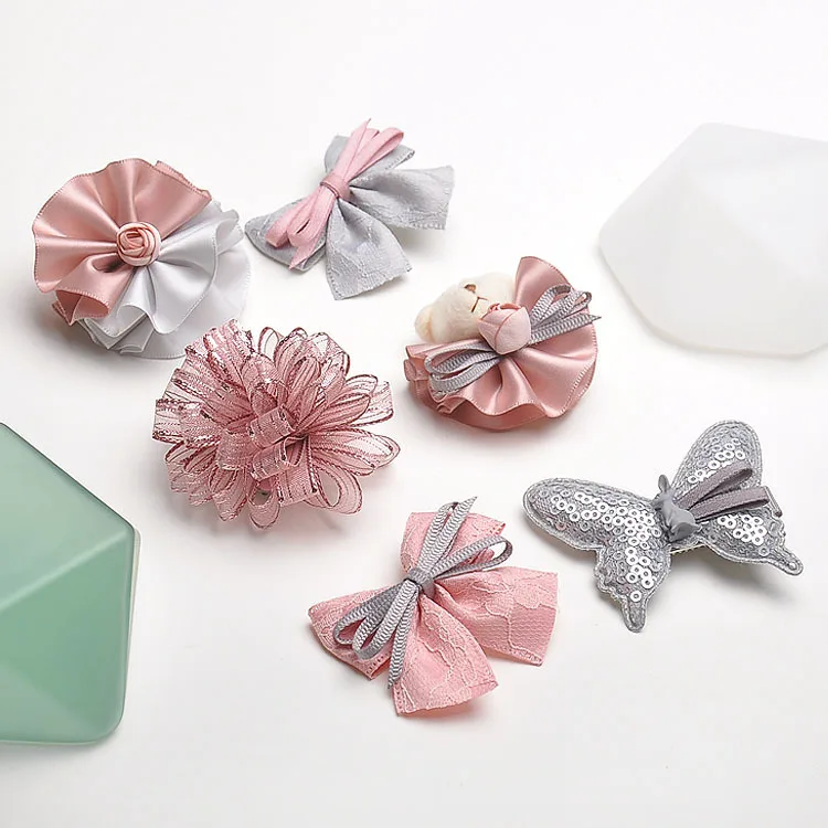 6pcs Highend Handmade Flowers Butterfly Kids Hair Clips Children Headwear Girls Hair Accessories Baby Hairpins Princess Barrette
6pcs Highend Handmade Flowers Butterfly Kids Hair Clips Children Headwear Girls Hair Accessories Baby Hairpins Princess Barrette
