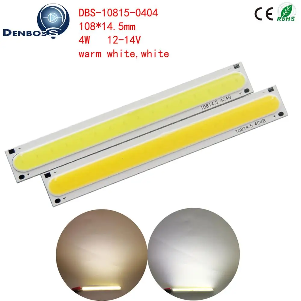 10pcs/Lot 108*15mm 5W LED COB Strip module Light Source manufacturer Lamp 12V DC Warm White Bar LED FLIP Chip Bulb for DIY lamp
10pcs/Lot 108*15mm 5W LED COB Strip module Light Source manufacturer Lamp 12V DC Warm White Bar LED FLIP Chip Bulb for DIY lamp