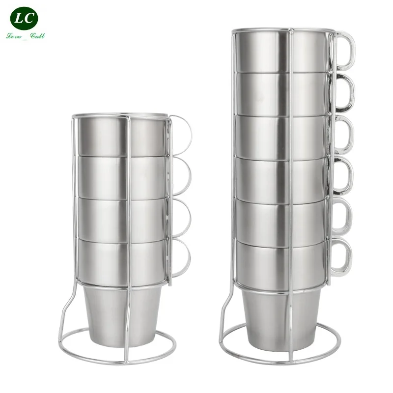 Dining bar Drinkware Mug Household stainless steel Cup Suit Children's water cup with handle tea Cup Cold Drink Cup Coffee Mug
Dining bar Drinkware Mug Household stainless steel Cup Suit Children's water cup with handle tea Cup Cold Drink Cup Coffee Mug