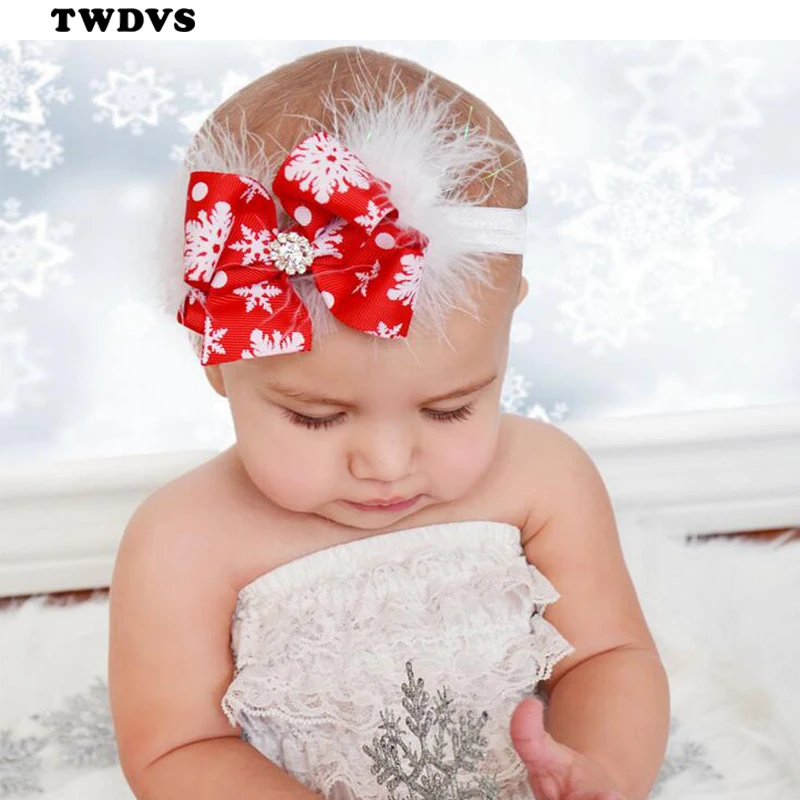 TWDVS Kids Christmas Headband Feather Bow Snow Flower Hair Band Girls kids Headwear Merry Christmas Hair Accessories W245
TWDVS Kids Christmas Headband Feather Bow Snow Flower Hair Band Girls kids Headwear Merry Christmas Hair Accessories W245