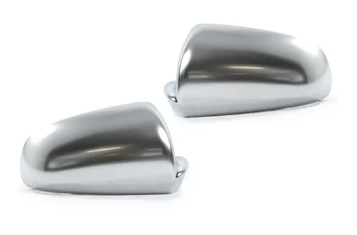 S Line Style Silver Matt Chrome Side Mirror Cap Replacement For Audi A4 B6