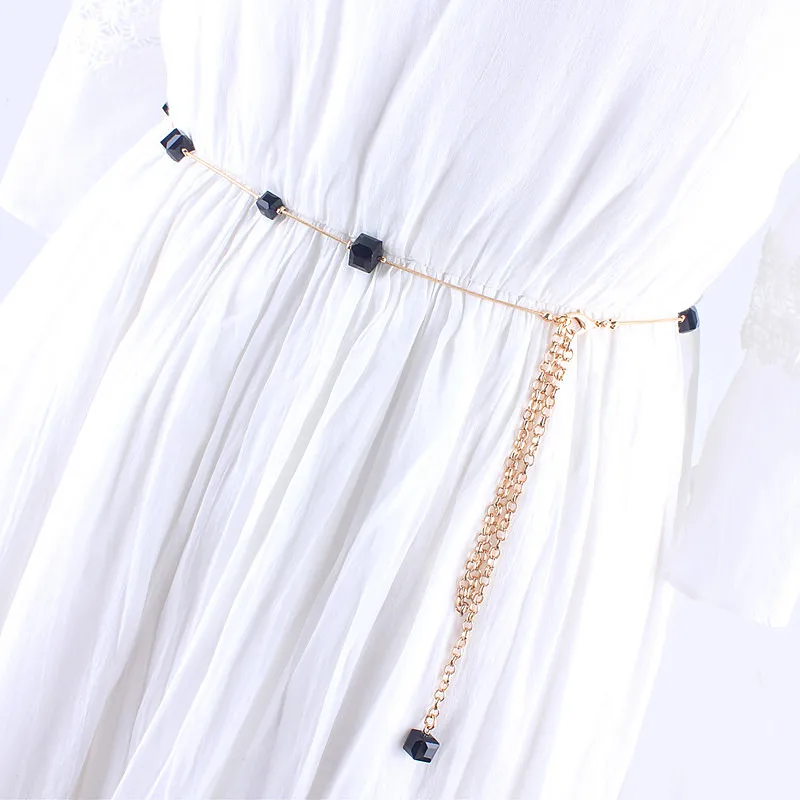 fashion metel rhinestone chain belts for women dresses sweater narrow waist girdle strap female ladies luxury ceinture femee
fashion metel rhinestone chain belts for women dresses sweater narrow waist girdle strap female ladies luxury ceinture femee