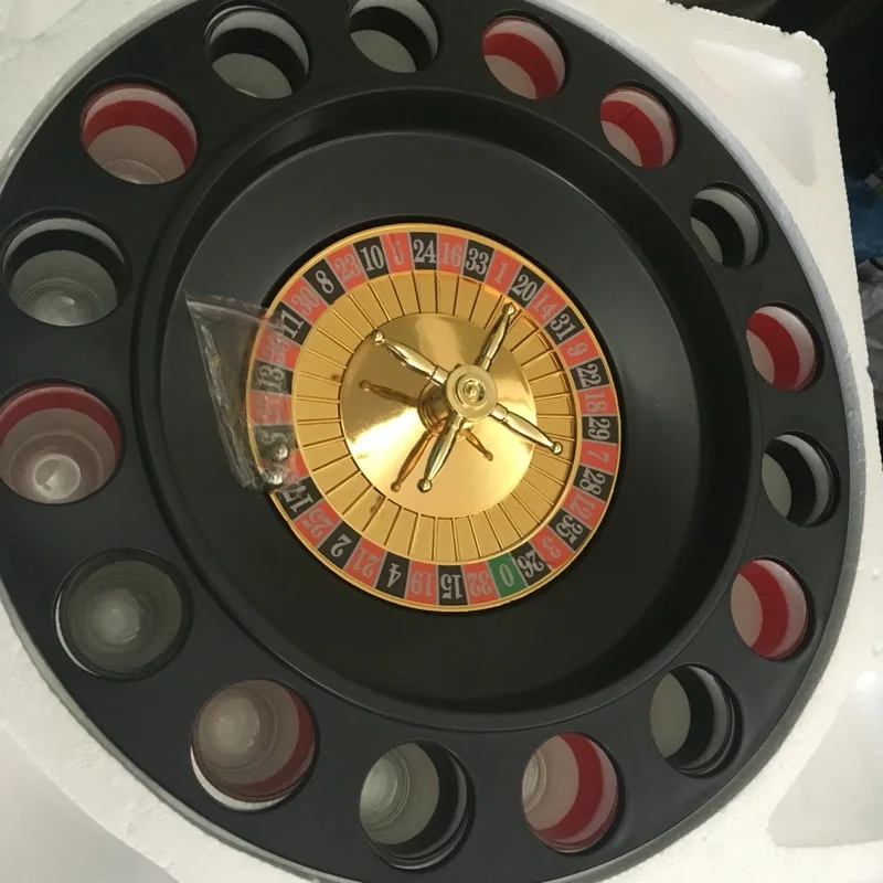 1 Set Russian Lucky Shot Party Board Games Roulette Drinking with 16 Glass Spin Wheel for Adult Decoration Gifts
1 Set Russian Lucky Shot Party Board Games Roulette Drinking with 16 Glass Spin Wheel for Adult Decoration Gifts
