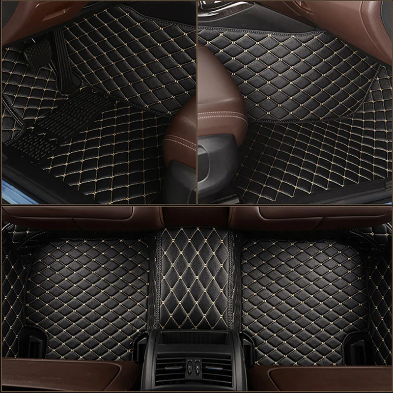 HLFNTF пользовательские автомобильные коврики для Audi A6L R8 Q3 Q5 Q7 S4 S5 S8 RS TT Quattro A1 A2 A3 A4 A5