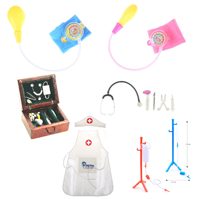 Cosplay Doctor Dentist Medicine Box Stethoscope Hanging Bottle Pretend Speelgoed Kids Pretend Play Toy Baby Blood Pressure Toy
Cosplay Doctor Dentist Medicine Box Stethoscope Hanging Bottle Pretend Speelgoed Kids Pretend Play Toy Baby Blood Pressure Toy