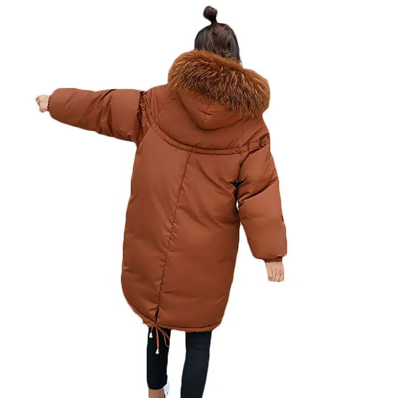 Winter Jacket Women 2019 New Army Green Loose Parka Women Down Cotton Coat Fashion Big Fur Collar Hooded Warm Overcoat LQ286
Winter Jacket Women 2019 New Army Green Loose Parka Women Down Cotton Coat Fashion Big Fur Collar Hooded Warm Overcoat LQ286