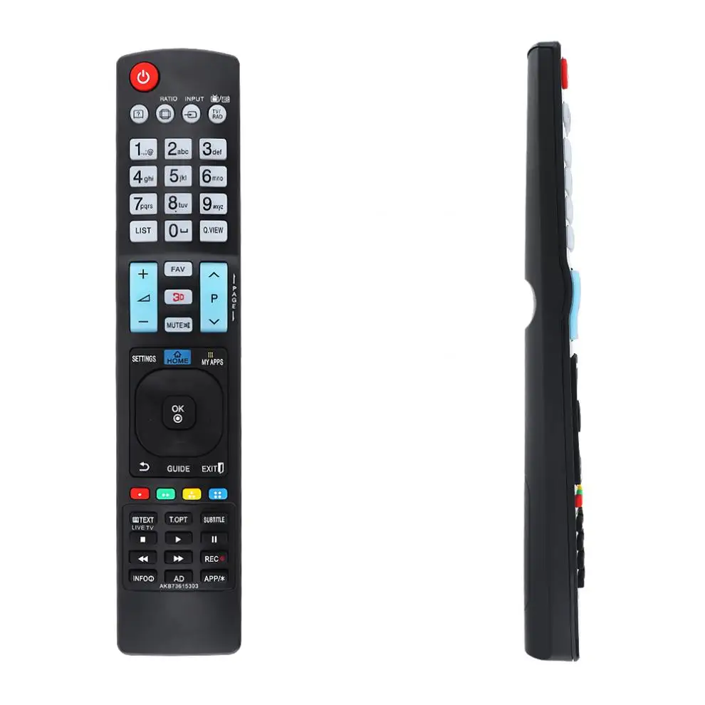 Universal LCD TV Remote Control with 433HMz and Long Control Distance for LG AKB73756504 AKB73756510 AKB73756502 AKB73615303
Universal LCD TV Remote Control with 433HMz and Long Control Distance for LG AKB73756504 AKB73756510 AKB73756502 AKB73615303