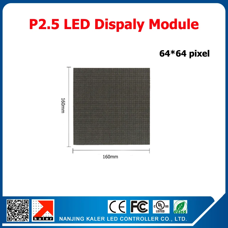 TEEHO P2.5 RGB LED display module 160*160mm 64*64 pixels 1/32 scan high bightness led video wall indoor
TEEHO P2.5 RGB LED display module 160*160mm 64*64 pixels 1/32 scan high bightness led video wall indoor
