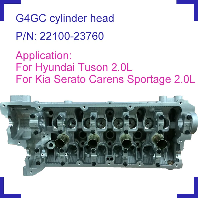 Детали двигателя G4GC, голая головка цилиндра 22100-23760 22100 23760 для Hyundai Tuson Kia Cerato Carens II, бензиновый л куб. См
Детали двигателя G4GC, голая головка цилиндра 22100-23760 22100 23760 для Hyundai Tuson Kia Cerato Carens II, бензиновый л куб. См