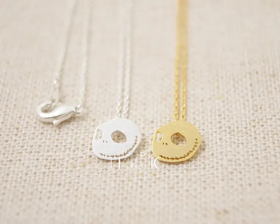 Daisies 10PCS Tiny Skeleton Skull Statement Necklace Cute Simple Sugar Skull Face Head Pendant Necklaces for Women
Daisies 10PCS Tiny Skeleton Skull Statement Necklace Cute Simple Sugar Skull Face Head Pendant Necklaces for Women