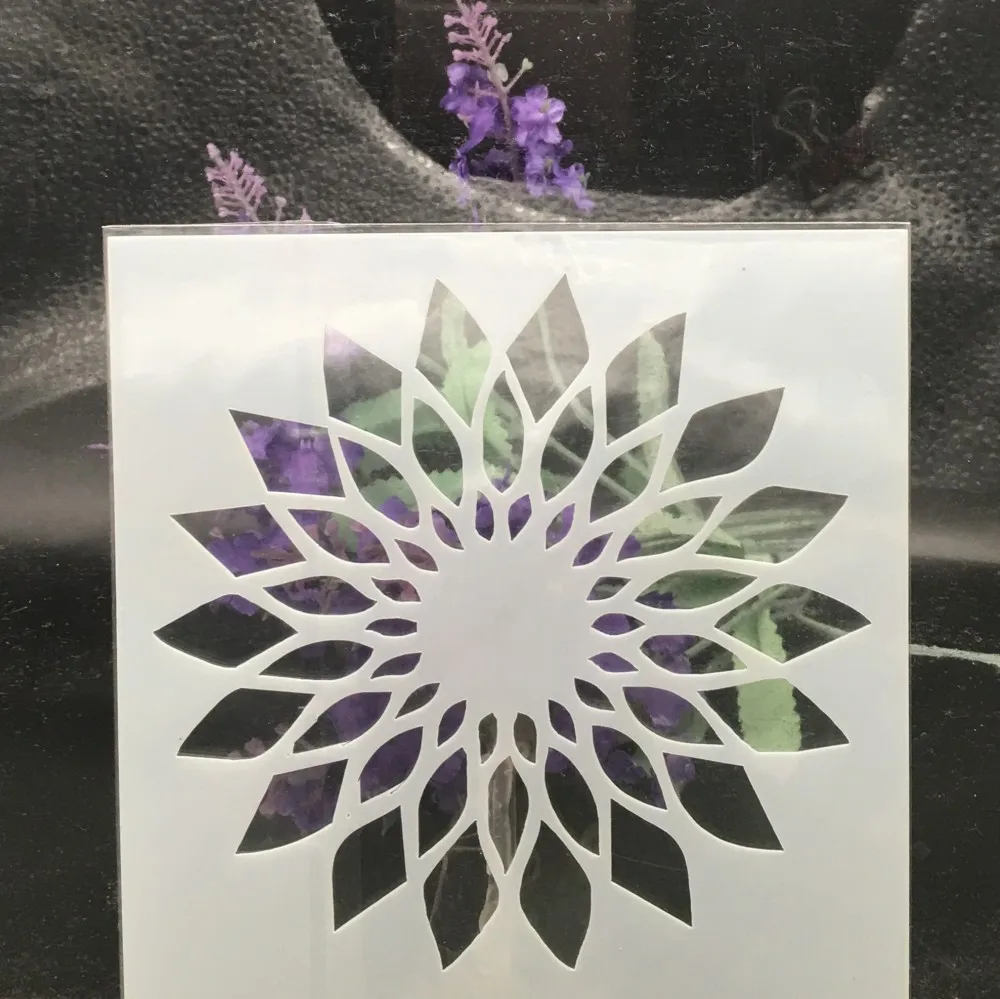 5.9" Flower Circle DIY Craft Layering Stencils Wall Painting Scrapbooking Stamping Embossing Album Paper Card Template F5505
5.9" Flower Circle DIY Craft Layering Stencils Wall Painting Scrapbooking Stamping Embossing Album Paper Card Template F5505