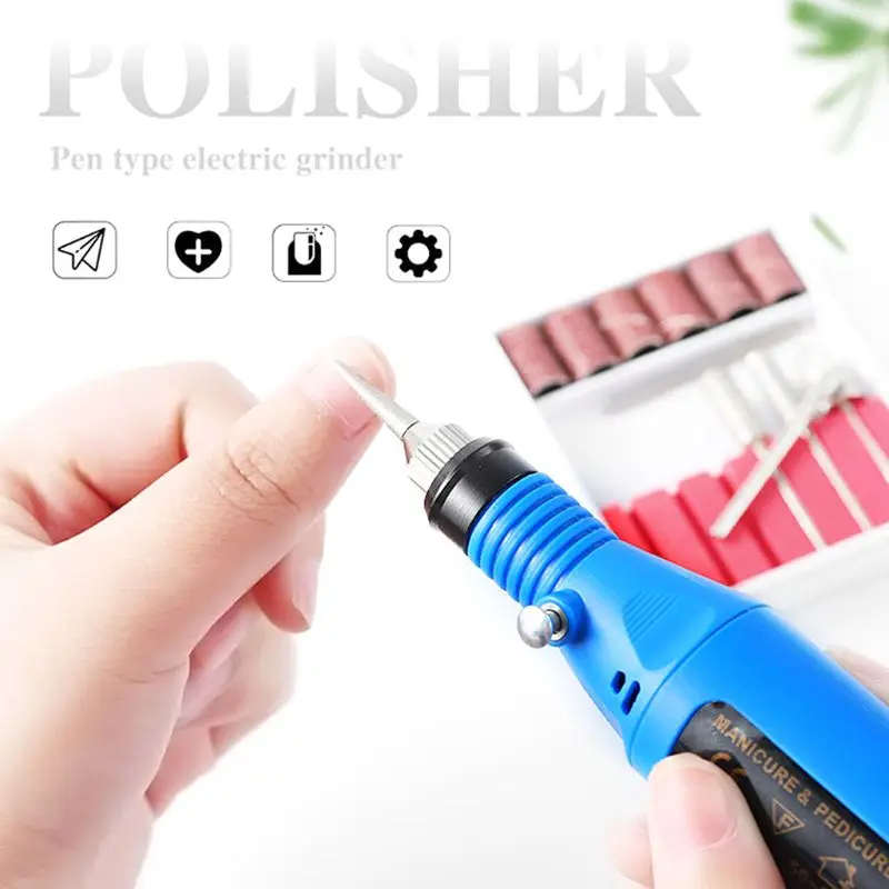 Electric Manicure Pedicure Set Nail Care Nails Drill Grooming Kit Tip Salon UK US Plug With 6 Grinding Heads and 6 Drill Bits
Electric Manicure Pedicure Set Nail Care Nails Drill Grooming Kit Tip Salon UK US Plug With 6 Grinding Heads and 6 Drill Bits