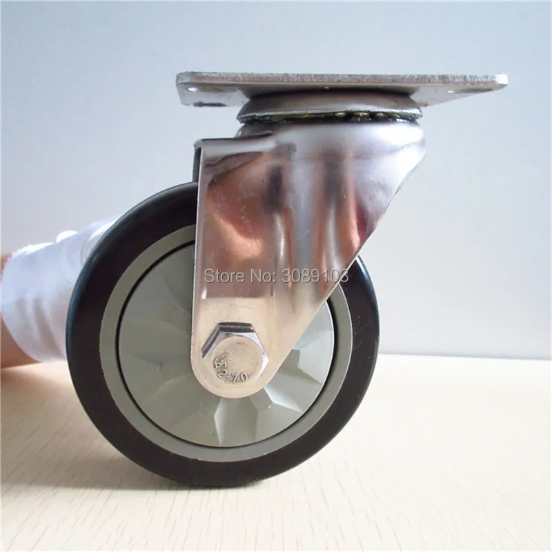 4 pcs medium duty caster wheel 3 inch stainless steel 304 industrial caster pvc caster Load capacity 60KG caster
4 pcs medium duty caster wheel 3 inch stainless steel 304 industrial caster pvc caster Load capacity 60KG caster