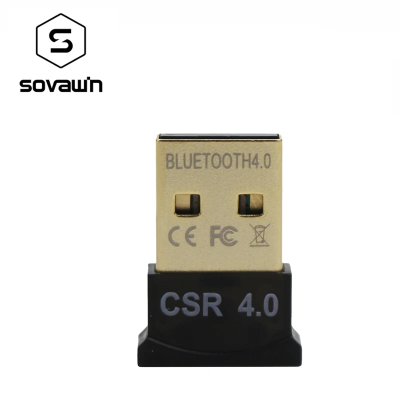 Беспроводной адаптер Sovawin CSR Bluetooth 4 0 3 Мбит/с мини ключ двойной режим музыка для ПК