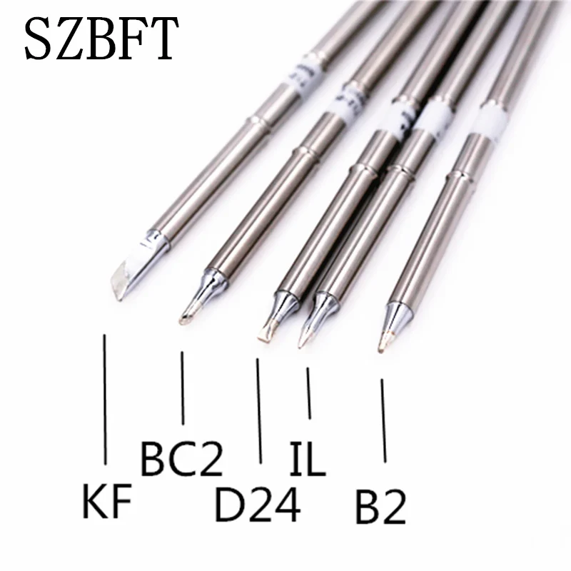 T12 KF BC2 D24 IL B2 паяльник наконечники серии железный наконечник для t12 Hakko FX951 STC и STM32