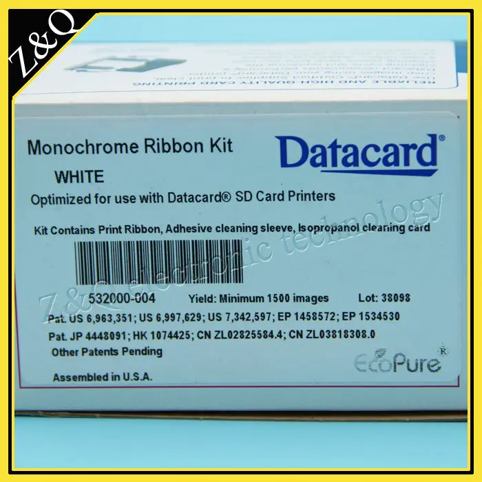 original datacard 532000-004 white ribbon for the SD/SP printer replaces datacard 552954-503
original datacard 532000-004 white ribbon for the SD/SP printer replaces datacard 552954-503