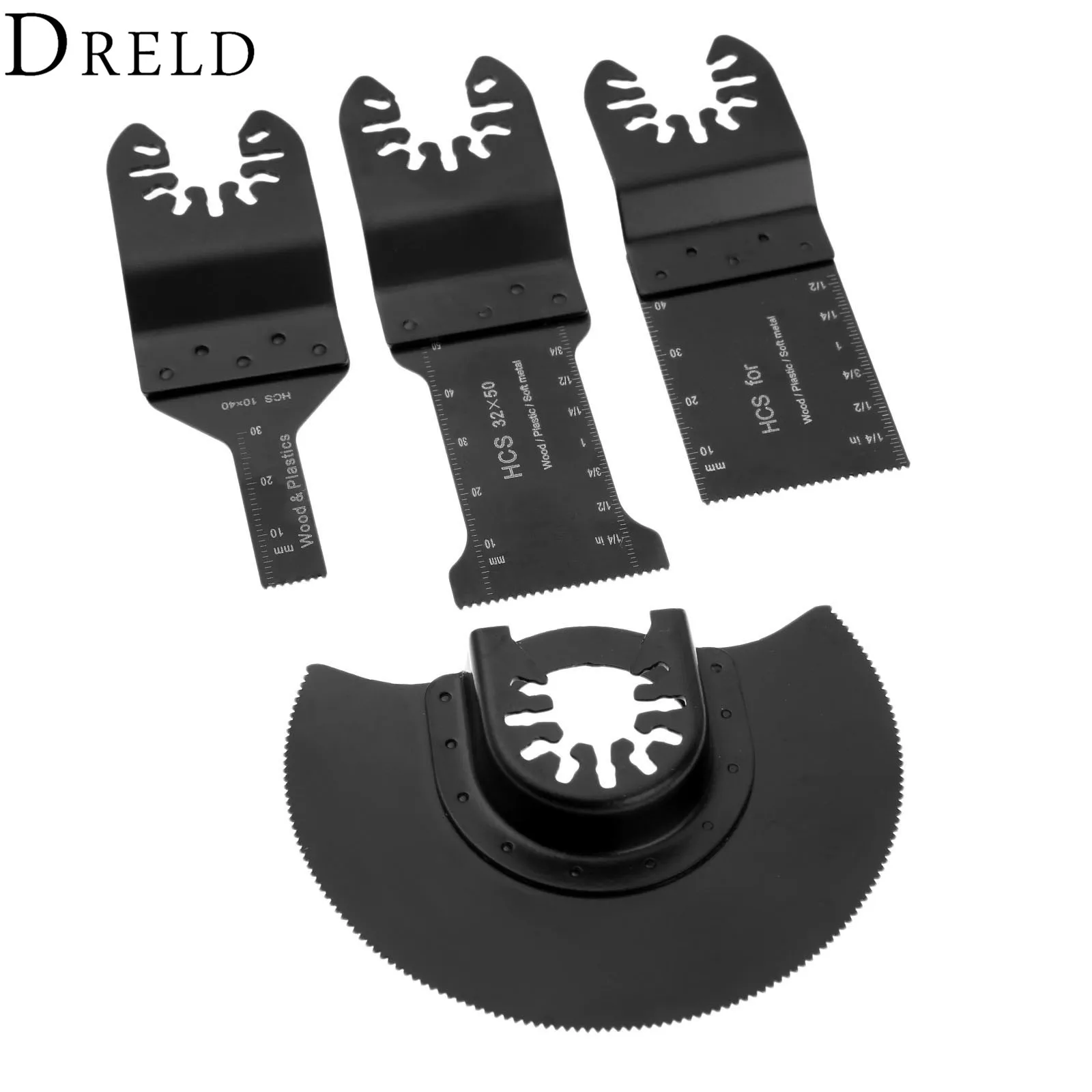 Осциллирующий Мультитул DRELD 4 шт./компл. стандартное лезвие пилы E cut для Dremel Fein Bosch