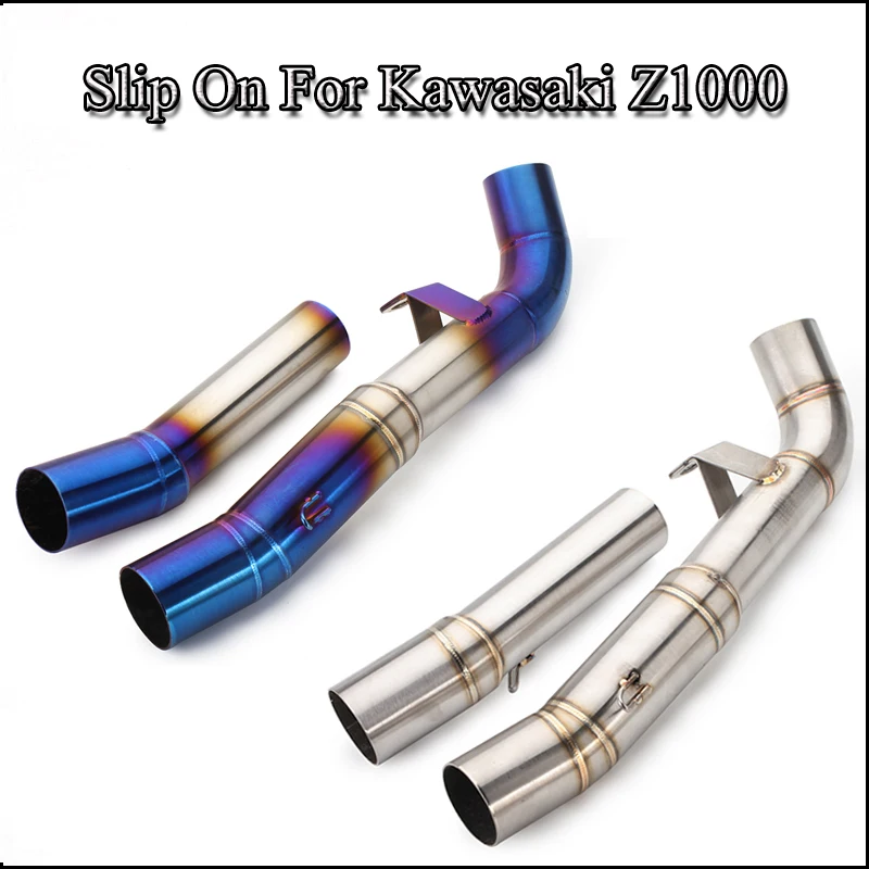 For Kawasaki Z1000 Exhaust System Pipe Mid Link Pipe Stainless Steel Middle Connect Tube Slip On Nijia Z1000 2007 2008 2009
For Kawasaki Z1000 Exhaust System Pipe Mid Link Pipe Stainless Steel Middle Connect Tube Slip On Nijia Z1000 2007 2008 2009