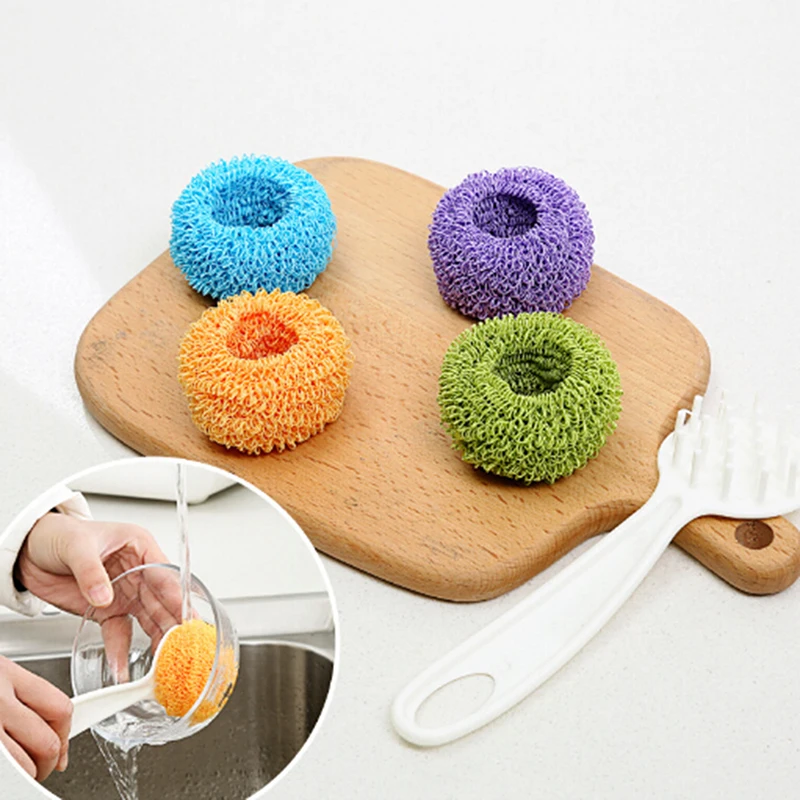 Pure Fiber Dish Scrubber Scouring Pads Colorful No Odor Cleaning Ball For Home Kitchen Pot Pan Dish Wash Cleaning
Pure Fiber Dish Scrubber Scouring Pads Colorful No Odor Cleaning Ball For Home Kitchen Pot Pan Dish Wash Cleaning