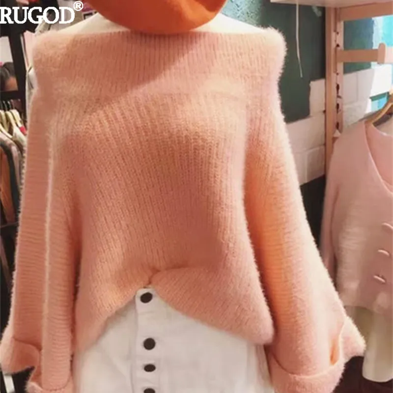 Rugod 2018 Красивый свободный свитер для женщин с полностью открытым вырезом Новое поступление 2018
Rugod 2018 Красивый свободный свитер для женщин с полностью открытым вырезом Новое поступление 2018