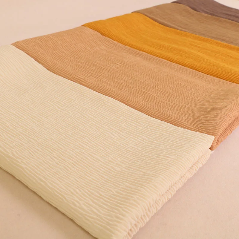 Fashion Womens Bubble Chiffon Scarf Hijab Plain Color Wrinkle Soft Crumple Shawls Hijab Spring Muslim Scarves/Scarf 180*70cm
Fashion Womens Bubble Chiffon Scarf Hijab Plain Color Wrinkle Soft Crumple Shawls Hijab Spring Muslim Scarves/Scarf 180*70cm