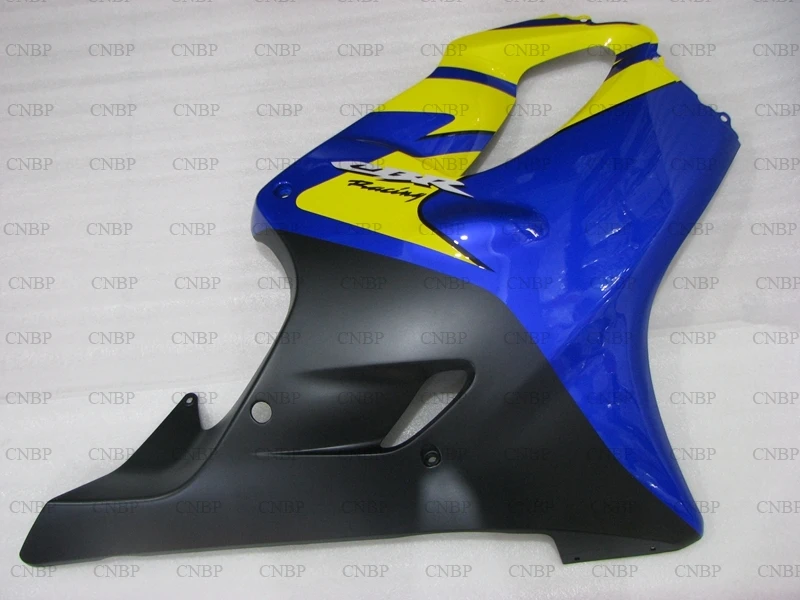 Обтекатель для Honda Cbr600 2001 - 2003 CBR F4i 02 обтекатель желтый синий черный корпус