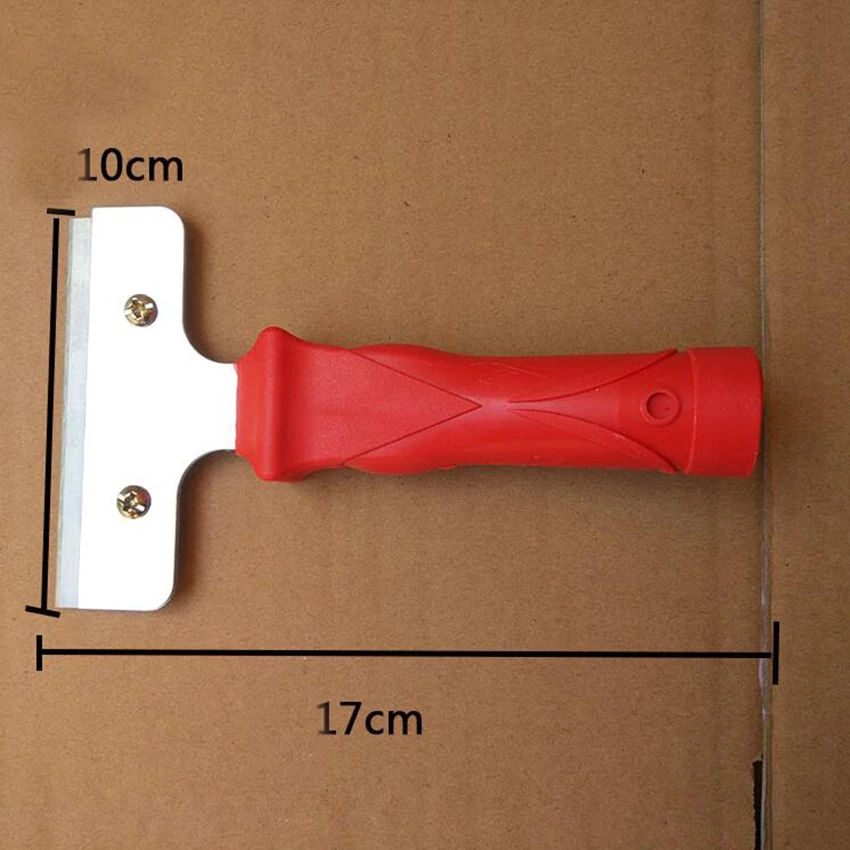 Paint Decorating Tool Carbon Steel Blade Scraper Plastic Handle 170*100mm Putty Knife Cleaning Tool
Paint Decorating Tool Carbon Steel Blade Scraper Plastic Handle 170*100mm Putty Knife Cleaning Tool
