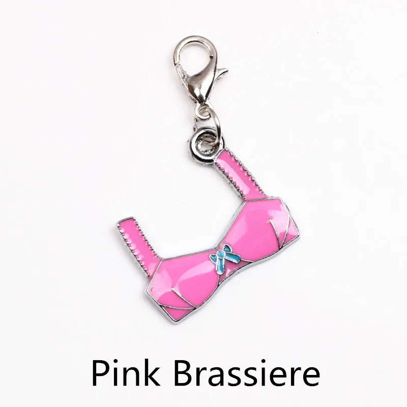 10Pcs Women Pink Brasssiere Swimsuit Dangle Charms Red Lips Lipstick Pendant Handmade Bracelet Necklace Jewelry
10Pcs Women Pink Brasssiere Swimsuit Dangle Charms Red Lips Lipstick Pendant Handmade Bracelet Necklace Jewelry