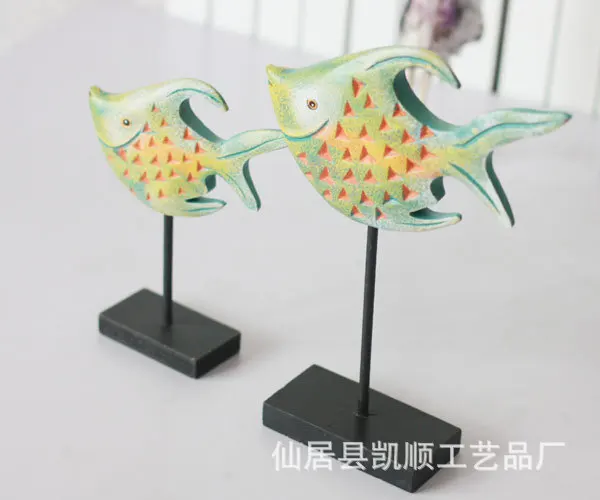 Spot wholesale and retail Mediterranean Sea wood carving sets of two fish ornaments YY-9041
Spot wholesale and retail Mediterranean Sea wood carving sets of two fish ornaments YY-9041