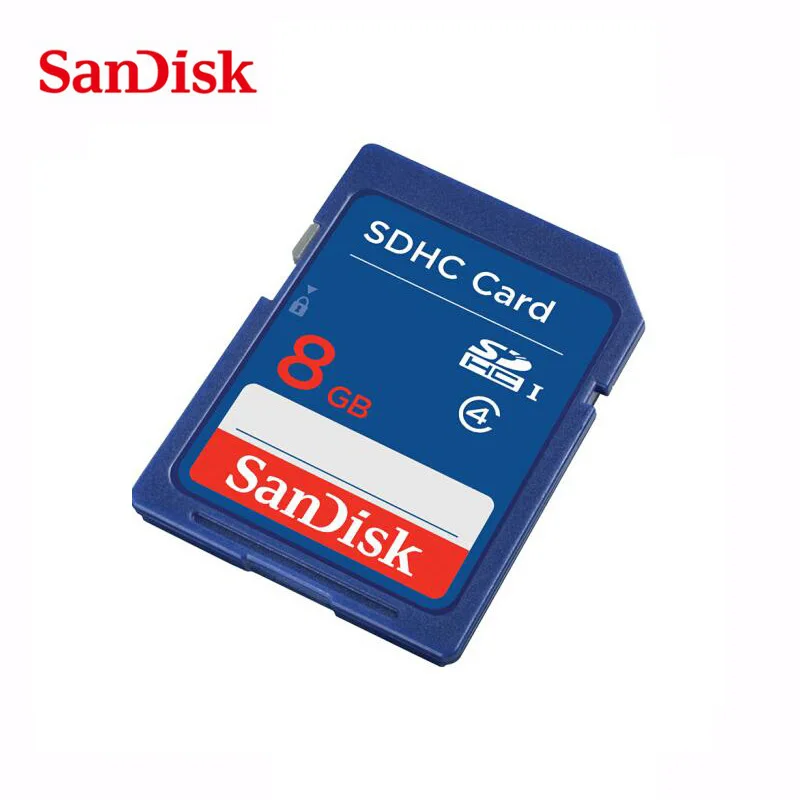 100% Original SanDisk SD card 32GB 16GB 8GB 4GB C4 SDHC Memory Card class4 Camera sd Cards Pass Official Verification | Компьютеры и