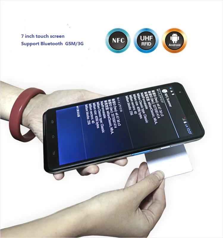 LS7S (UHF) большой экран 7 ''промышленный Android планшет UHF RFID NFC считыватель с четырехъядерным процессором, встроенный GPS, bluetooth, 4G
LS7S (UHF) большой экран 7 ''промышленный Android планшет UHF RFID NFC считыватель с четырехъядерным процессором, встроенный GPS, bluetooth, 4G