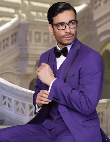 Purple Groom Blazer Tuxedos Groomsmen Men's Wedding Business Suits 3 Piece Suits Prom Custom Made Suits A0142
Purple Groom Blazer Tuxedos Groomsmen Men's Wedding Business Suits 3 Piece Suits Prom Custom Made Suits A0142