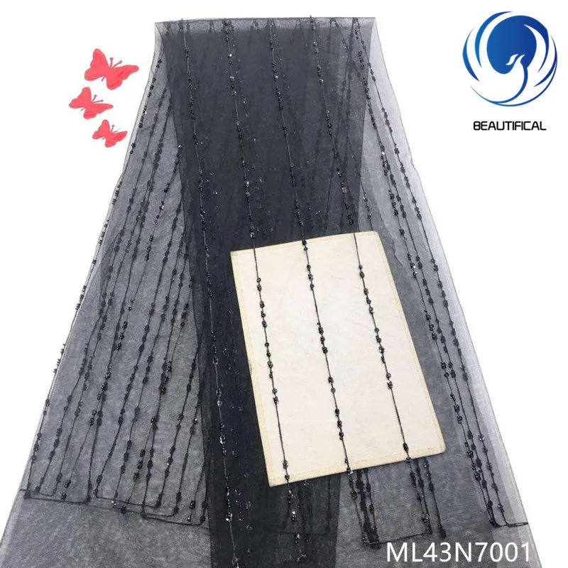 BEAUTIFICAL 2019 african tulle fabric 5 yards lace with sequins new net tulle sequins lace fabric for wedding ML43N70
BEAUTIFICAL 2019 african tulle fabric 5 yards lace with sequins new net tulle sequins lace fabric for wedding ML43N70