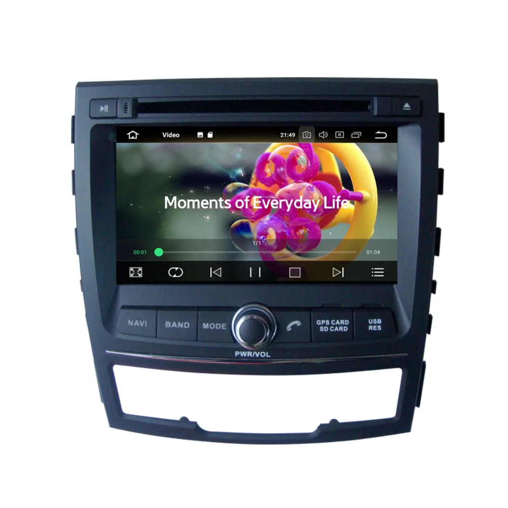 Android 8 0 Octa Core 4 Гб + 32 ГБ Автомобильный ПК GPS Радио стерео для SsangYong Korando 2010 2011 2012 2013
