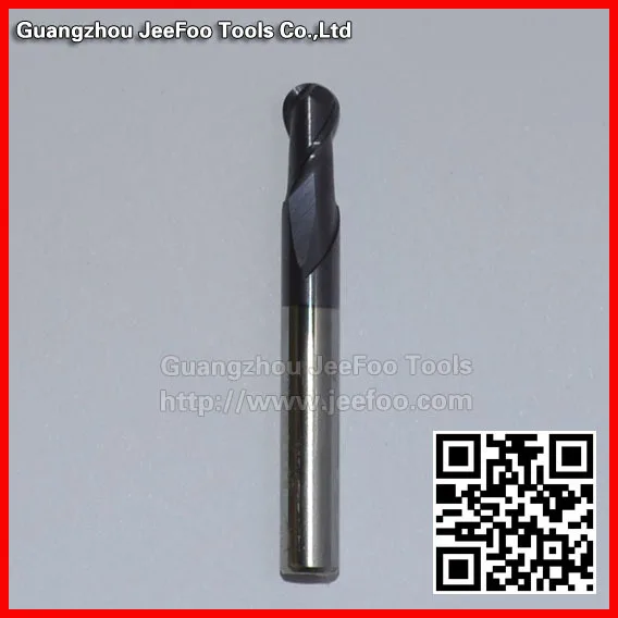MC-2F-R3*4*50L Two Flutes Metal Cutting Tools Solid Carbide Ball Nose End Mill Cutters for Steel Router Machine | Инструменты